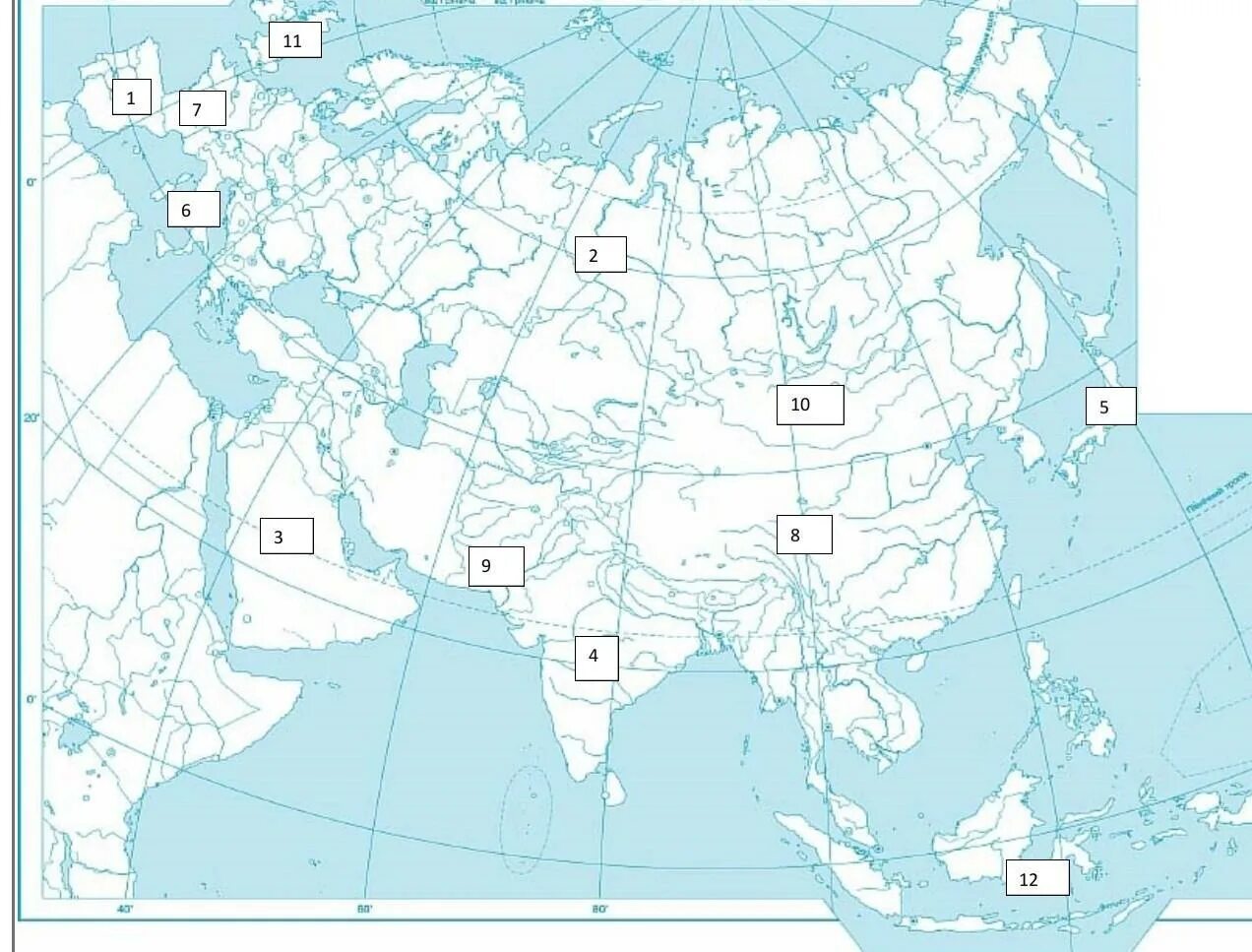 Карта Евразии контурная карта. Контурная карта Евразии со странами. Политическая контурная карта Евразии. Государства Евразии на контурной карте. Контурная карта по географии 7 евразия готовая