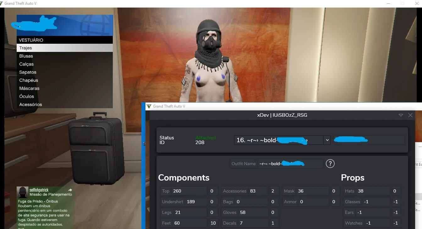 Xdev editor. Gta 5 outfit editor. костюмы для аутфит эдитор.