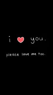 But she love me