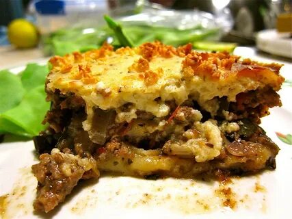 Греческий кухня баклажаны