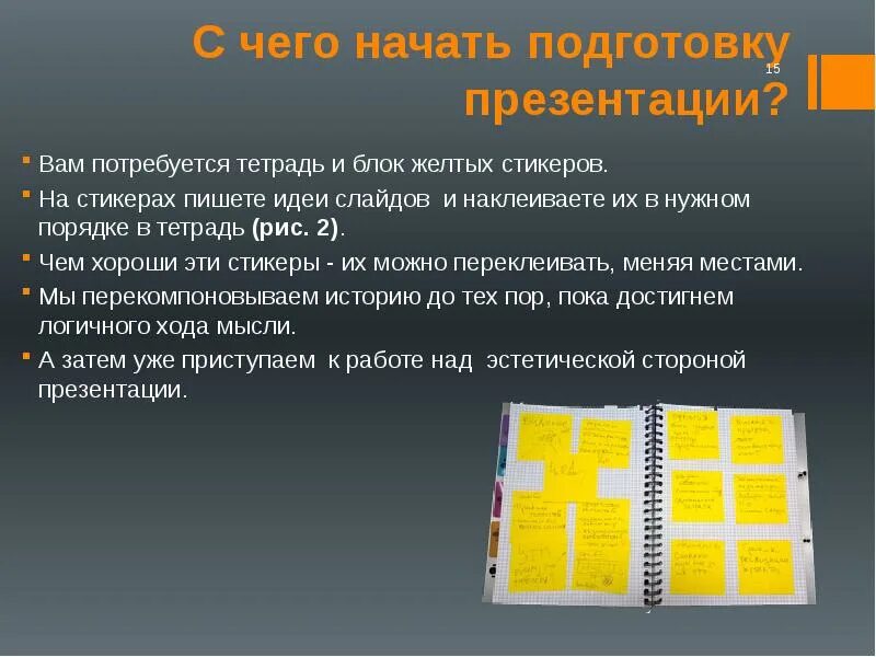 Как подготовиться к презентации проекта