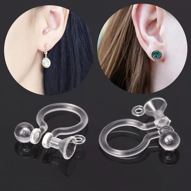 Серьги клипсы купить. Невидимая полимерная серьга клипсы. Серьги non-piercing clip. Валберис клипсы на уши. Серьги изаны клипсы.