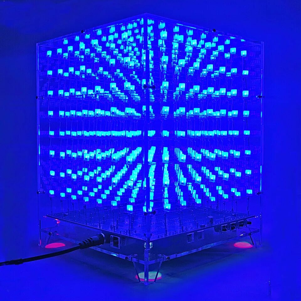 Led cube. Led Cube 8x8x8. 8x8x8 RGB led Cube. Светодиодный куб 8х8х8.