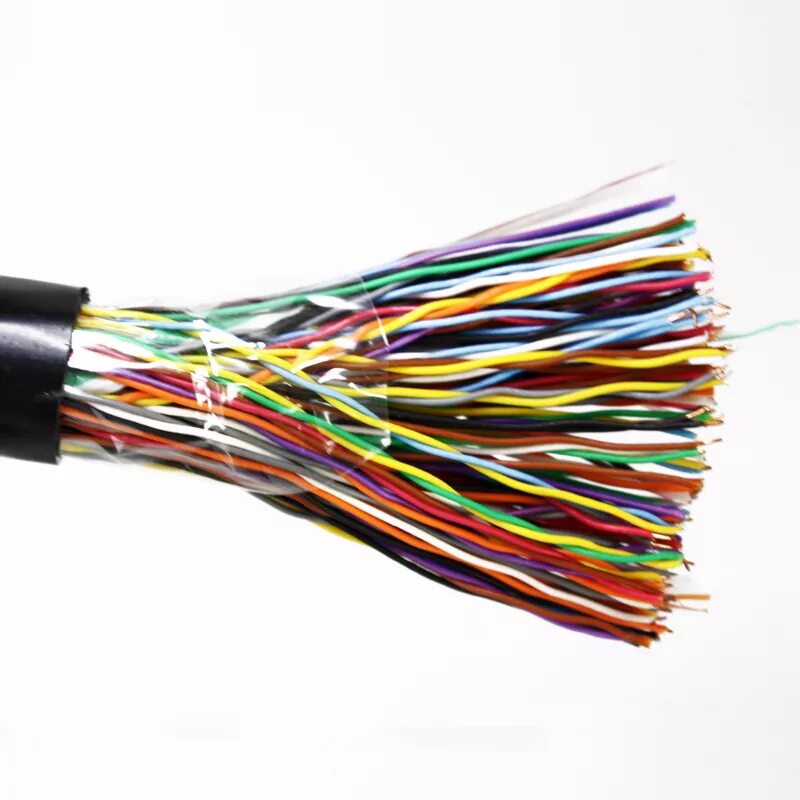 Кабель связистов. Кабель связи с УИМ-3д (20м). Телефонный кабель многожильный. Цветные провода. Цветной телефонный кабель.
