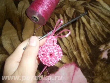 Мочалки с вытянутыми петлями крючком игрушки вязание