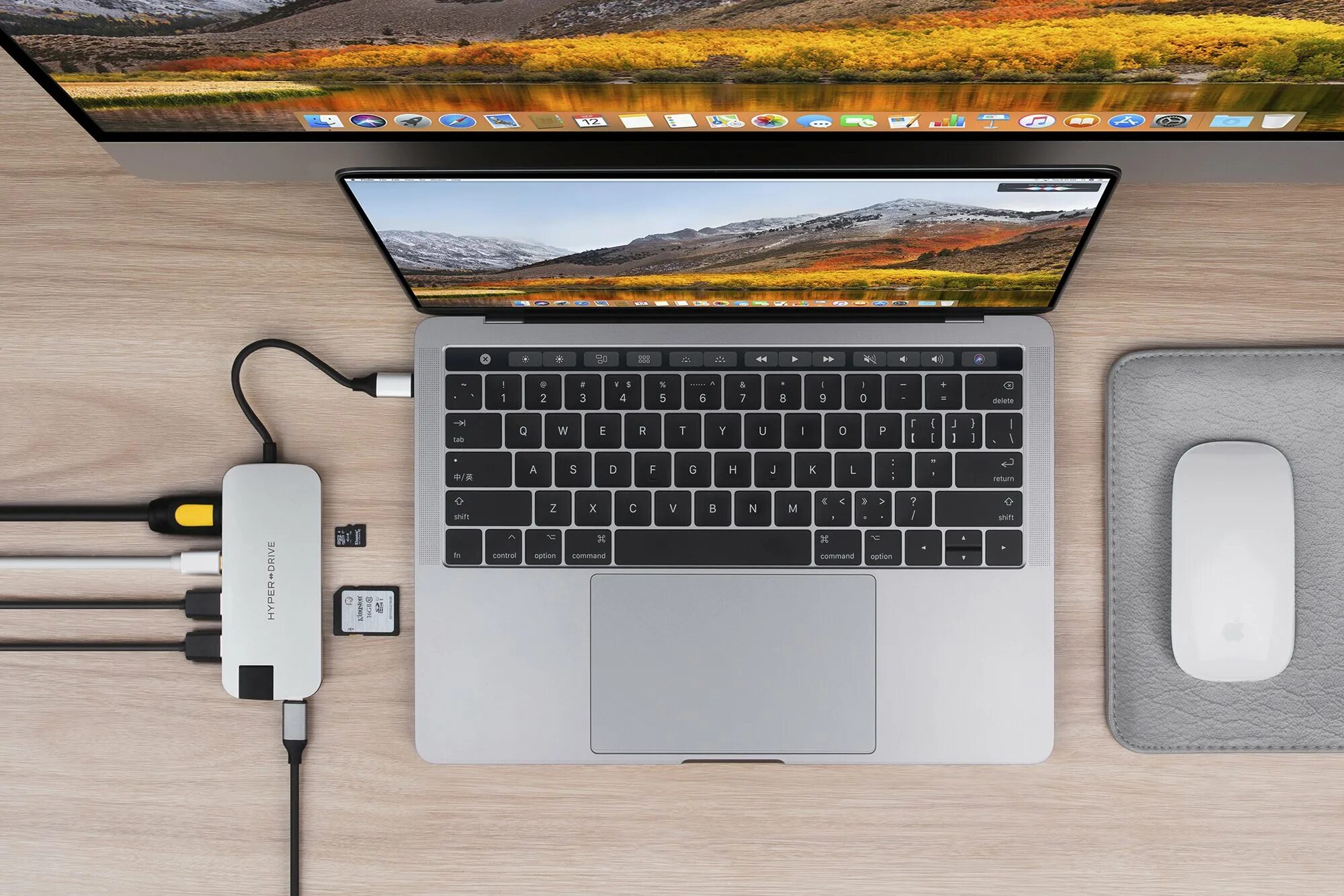 Usb c для macbook. Хаб Hyperdrive Thunderbolt 3 USB-C Hub для MACBOOK. Макбук про 13 USB 2020. USB хаб для макбук про 13. Hub MACBOOK Pro 2020.