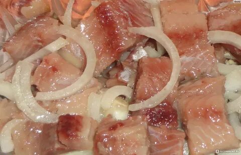 Пряный посол сельди целиком