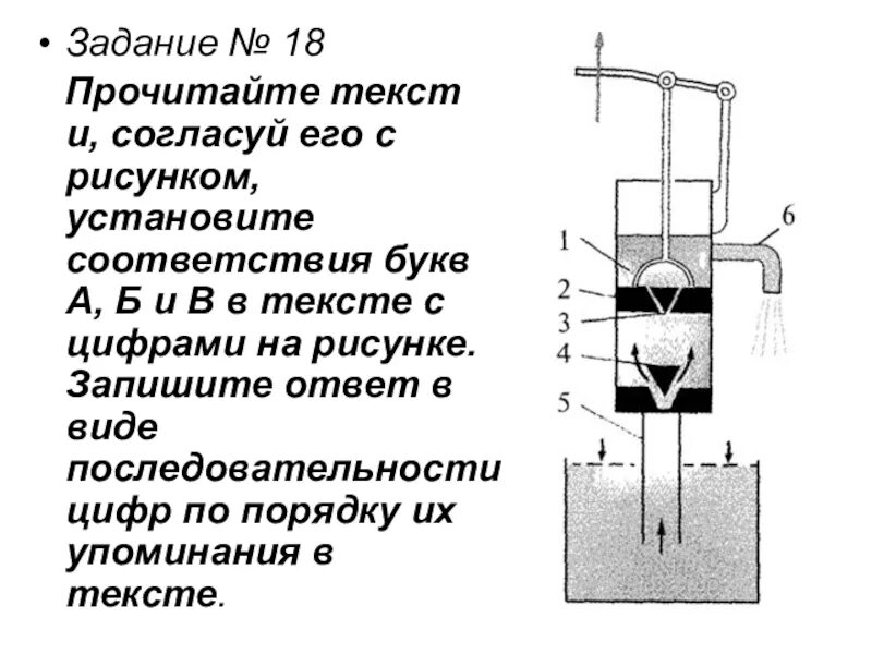 Прочитайте текст и согласуй его с рисунком. Прочитайте текст согласуя его с рисунком установите соответствие. 7 Кл всасывающий насос картинки. Всасывающий насос физика картинки перышкин.