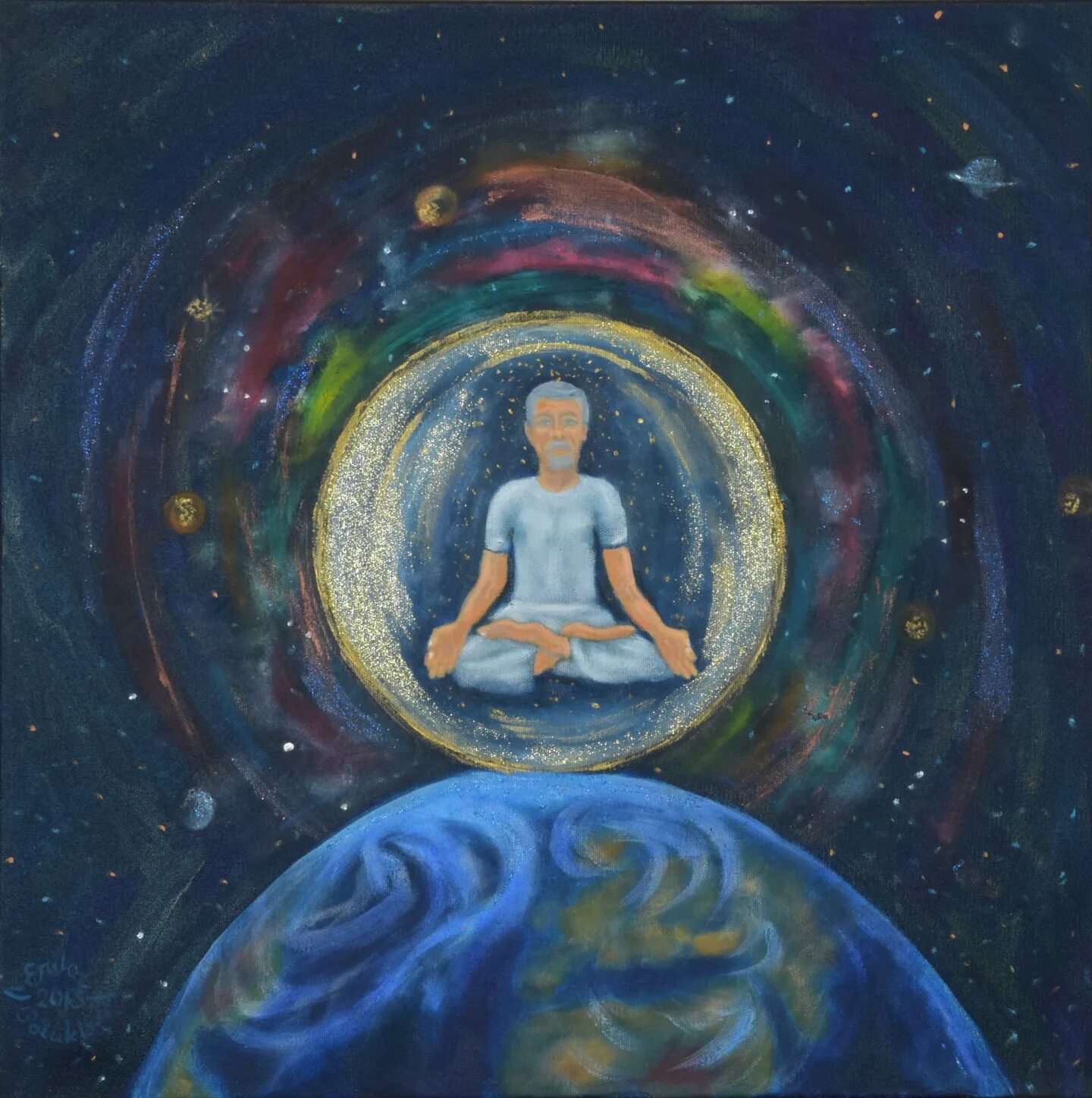 Медитация название. Картина медитация. Медитативная живопись. Буддизм космос. Медитативные картины.