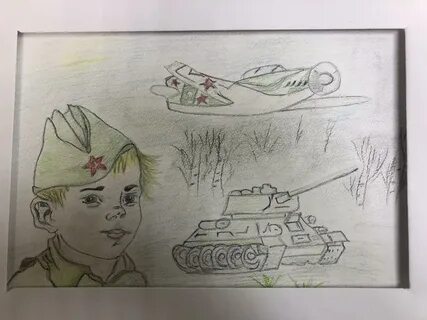Маленький герой нарисовать