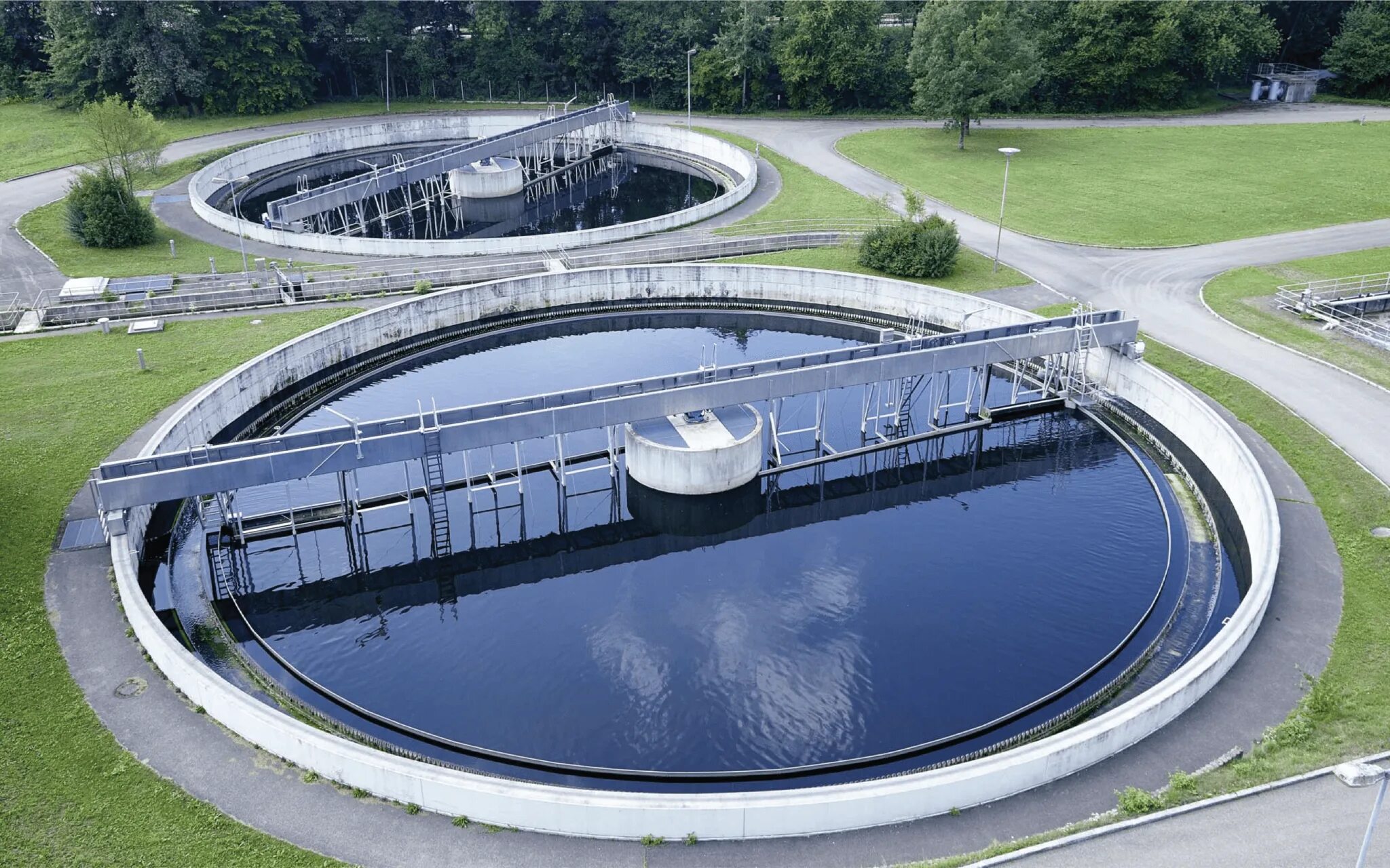 Water treatment Plant. Wastewater treatment Plant. Sewage treatment Plants. Atakoy Wastewater treatment Plant.