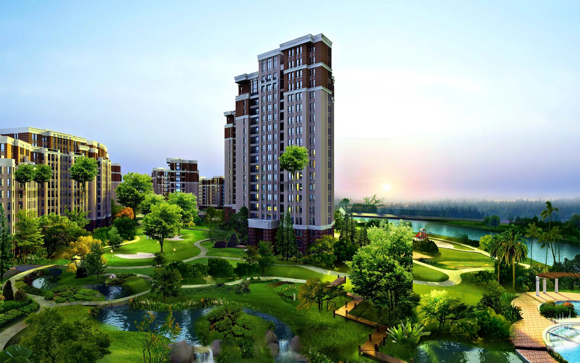 Building park