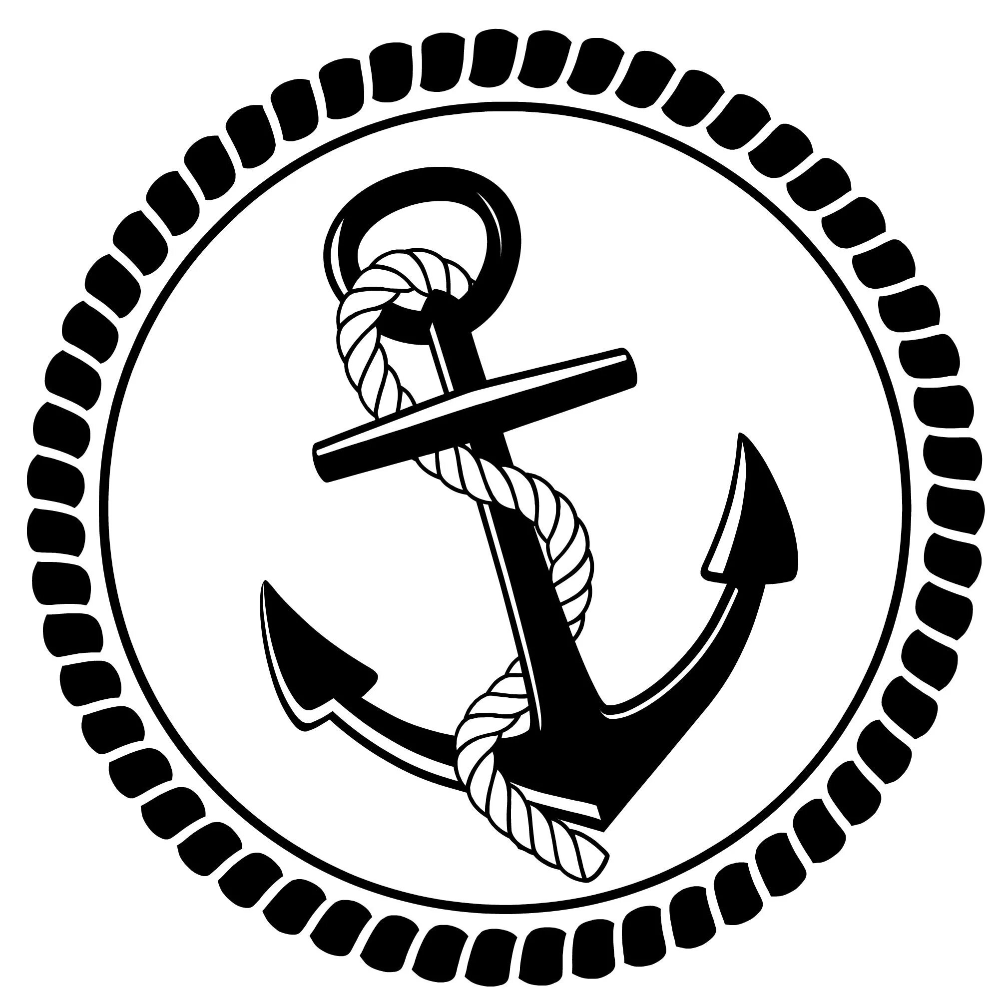 Морской значок