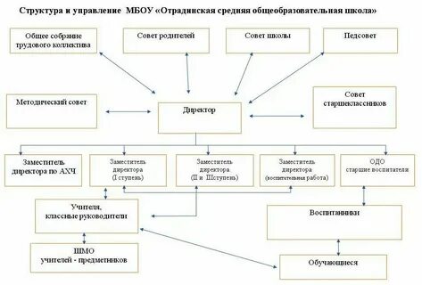 Электронная школа орган управления