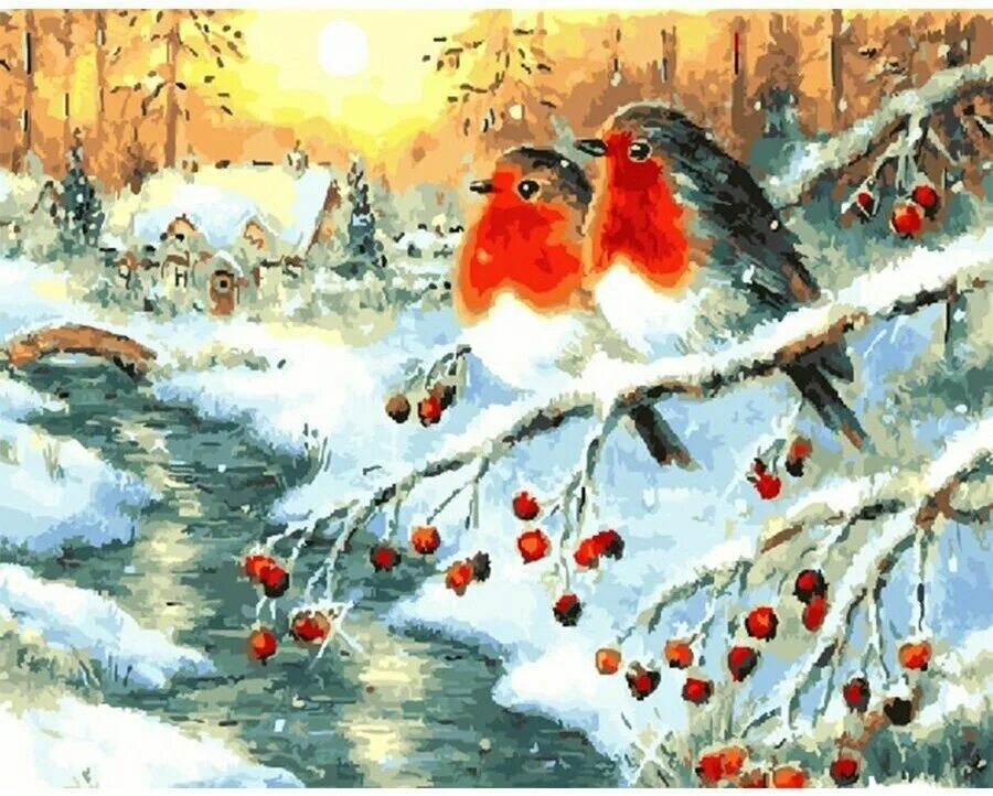 рисунок на тему зима. детские зимние пейзажи. зима рисунок. ричард де вольфе richard de wolfe канадский художник-самоучка. открытка зимняя.