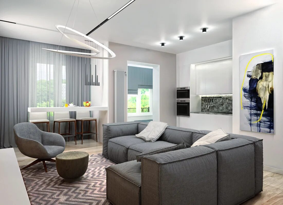 Интерьер однокомнатной квартиры. Интерьер однокомнатной квартиры. Геометриум дизайн интерьера. Квартиры готовые решения. Проекты интерьера двухкомнатных квартир.