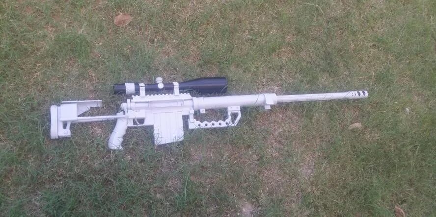 Сделать снайпер. Страйкбольный привод снайперская винтовка. cheytac m200 intervention. страйкбольный привод 3d печать.