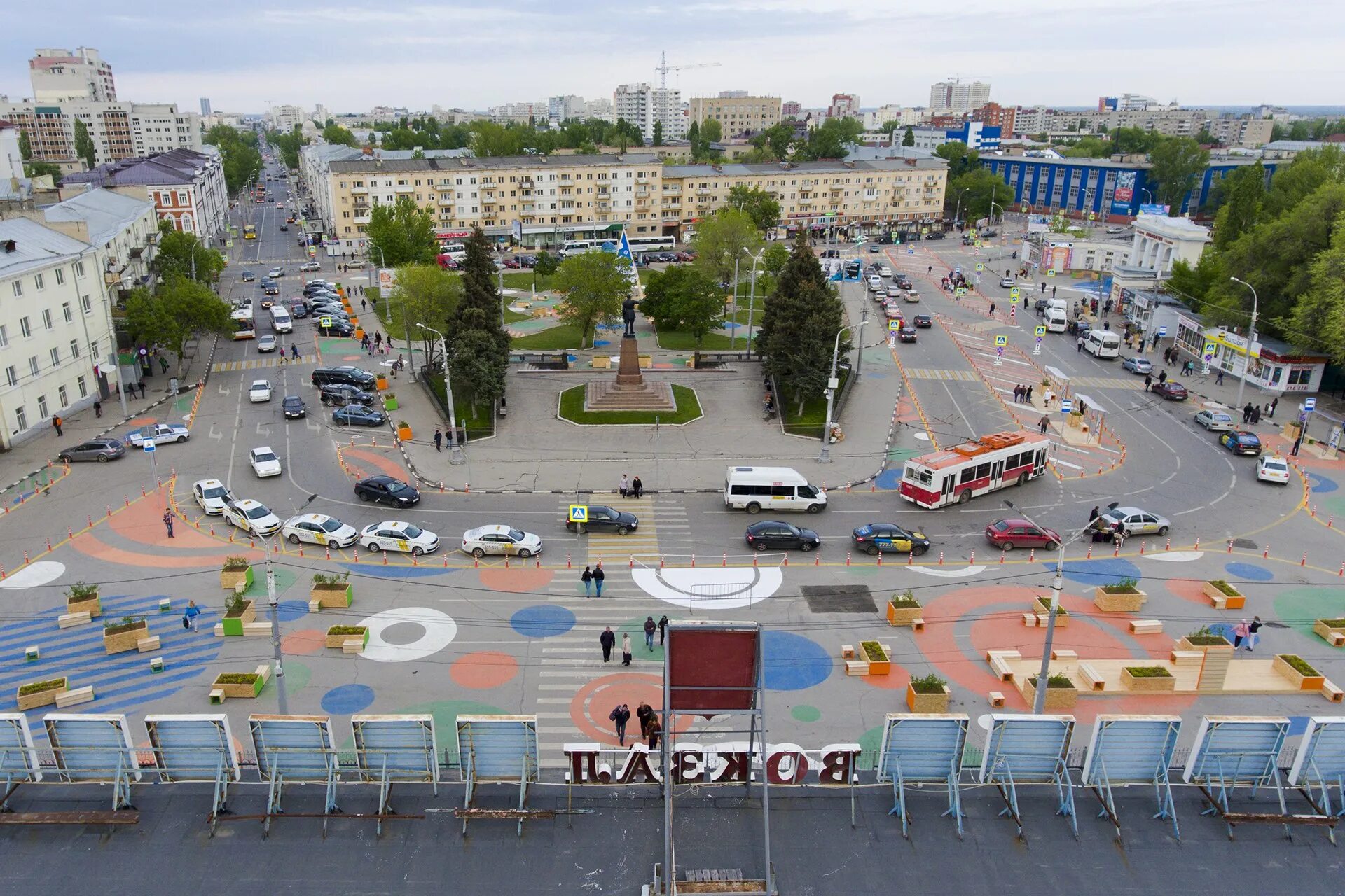 Использование площадей