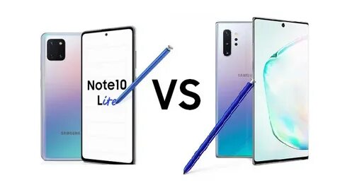 Note 10 lite vs note 10