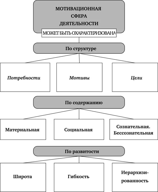 Мотив мотивационная сфера личности. Структура мотивационной сферы. Строение потребностно-мотивационной сферы. Потребностно-мотивационная схема личности. Мотивационная структура личности в психологии.