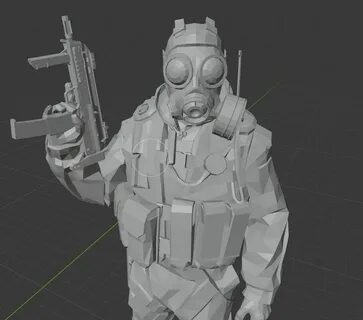 Cs skin 3d