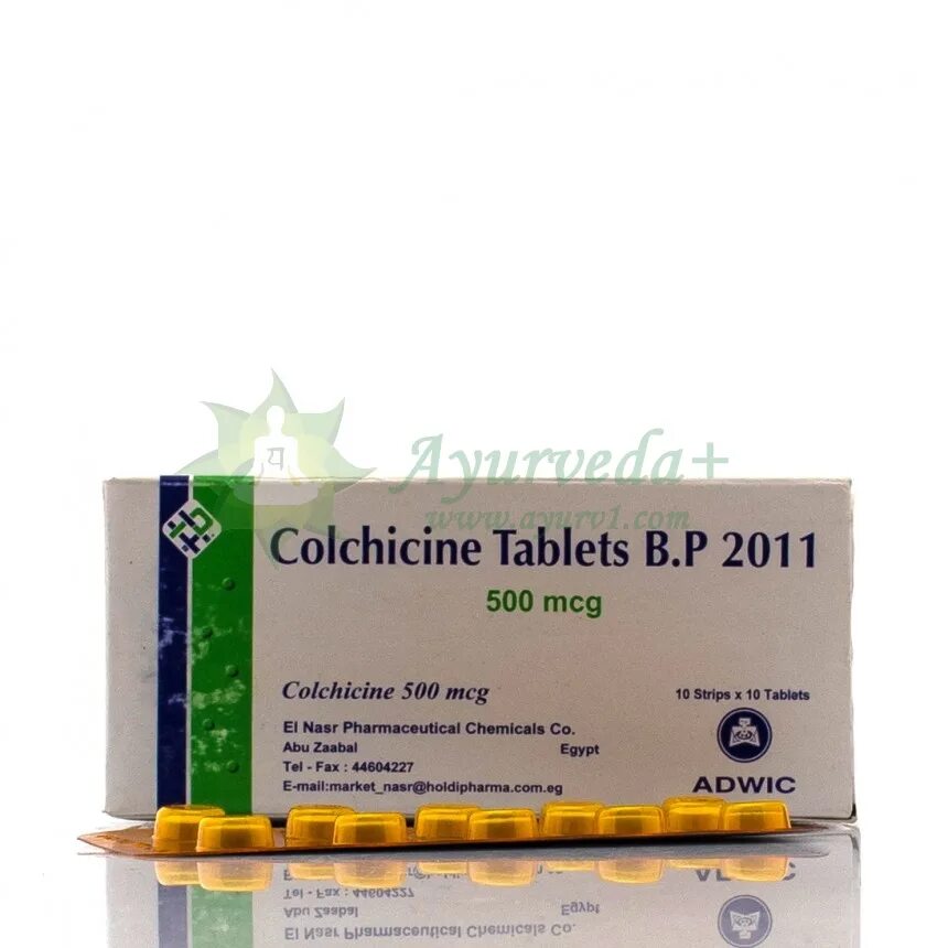 Колхицин отзывы пациентов. Colchicine Tablets b. p 2011. Колхицин Египет. Колхицин из Индии. Алкалоидом колхицином.