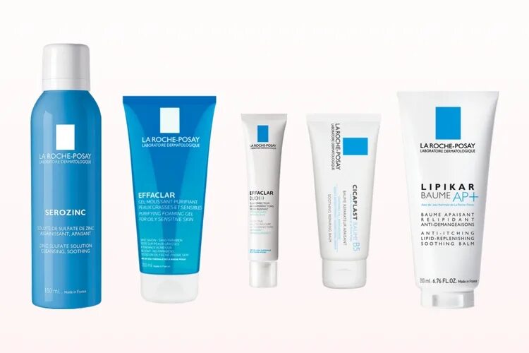 Бальзам la roche posay купить. Effaclar Baume b5. La Roche-Posay Gel b5. Набор la Roche-Posay Effaclar. Набор миниатюр la Roche Posay Effaclar.