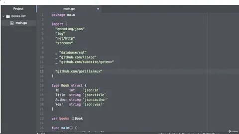 Golang file