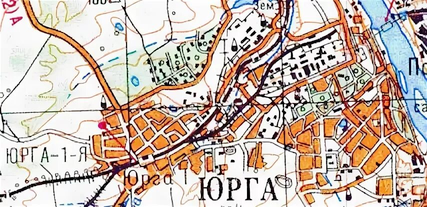 Где находится город юрга