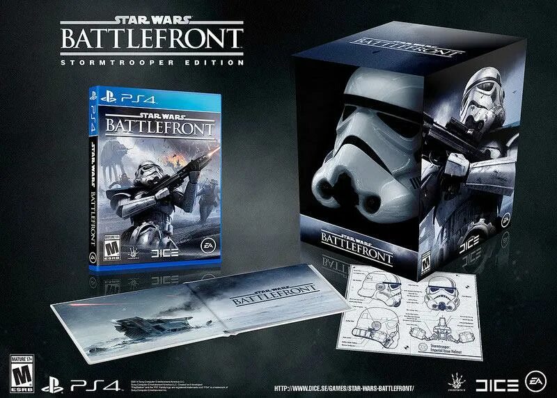 Коллекционка Battlefront 2. Ps4 издание Звездные войны Edition. Star Wars Battlefront 1 коллекционное издание. PLAYSTATION 4 Battlefront 2 Edition.