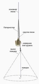 Леска кормушка