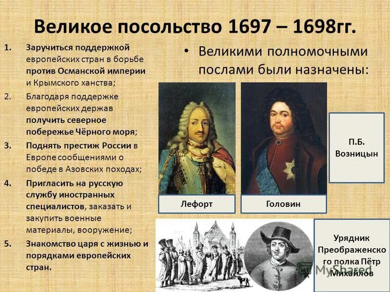 Главная официальная цель великого. Великое посольство Петра 1. Великое посольство 1697. Великое посольство 1697-1698 годов. Цели Великого посольства Петра 1.