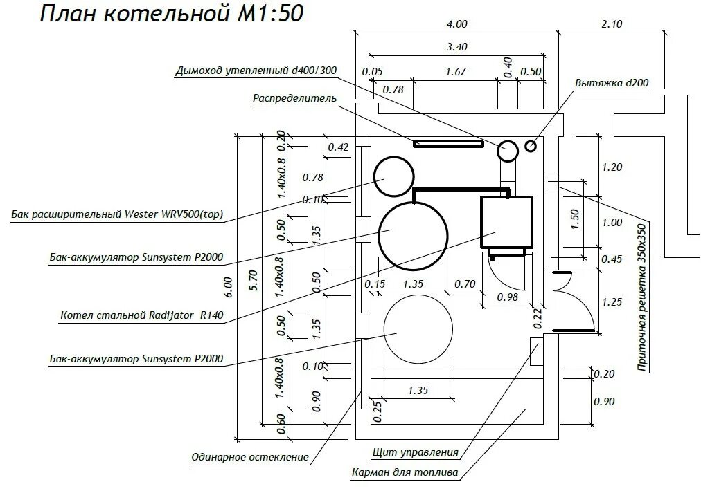 Пример выполненного проекта котельной частного дома 979 Проекты, Дом
