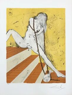 It was created for Dali's series entitled "The Marquis de Sade&qu...