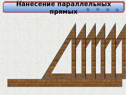 Отрабатываем параллельные линии