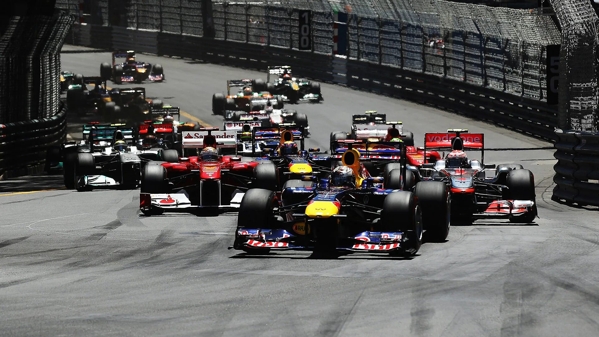 Формула 1 старт. Ф1 2011 Монако. Formula 1 Grand prix Monaco. F1 Monaco 2011.