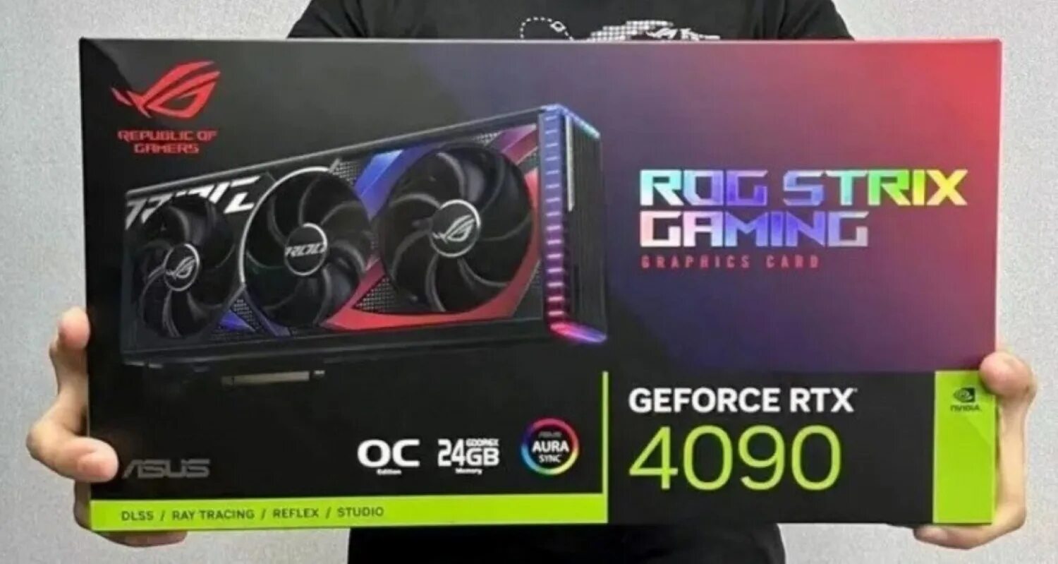 4090 Ti асус. Видеокарта RTX 4090 ti. RTX 4090 упаковка. ASUS ROG Strix 4090 OC. Rtx 4090 strix купить