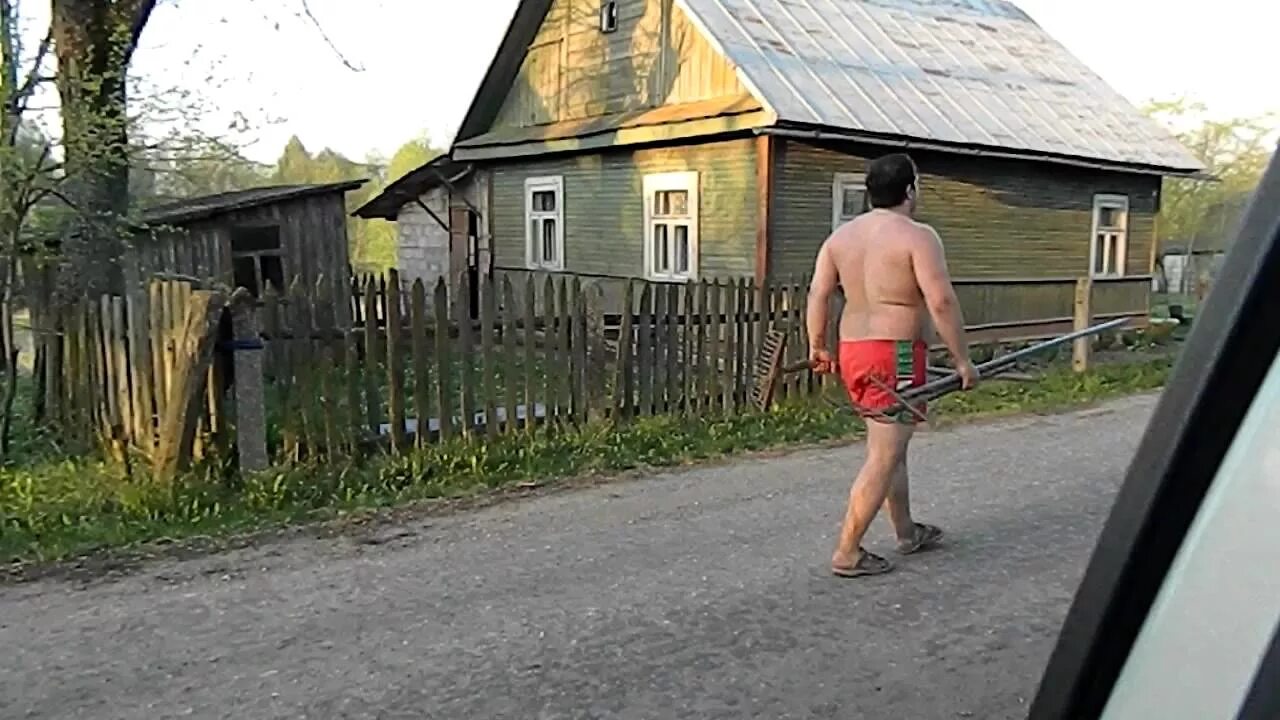 Видео деревня пьяных