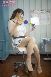 Nữ thần Mengsi MSLASS Giết tóc đuôi ngựa đôi của Lingwei! 