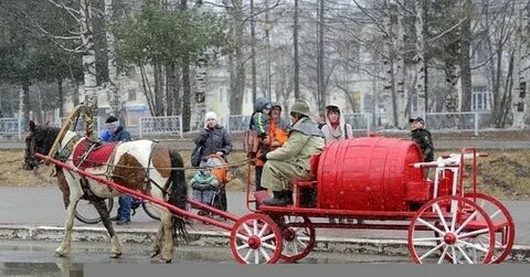 Пожар на гужевой