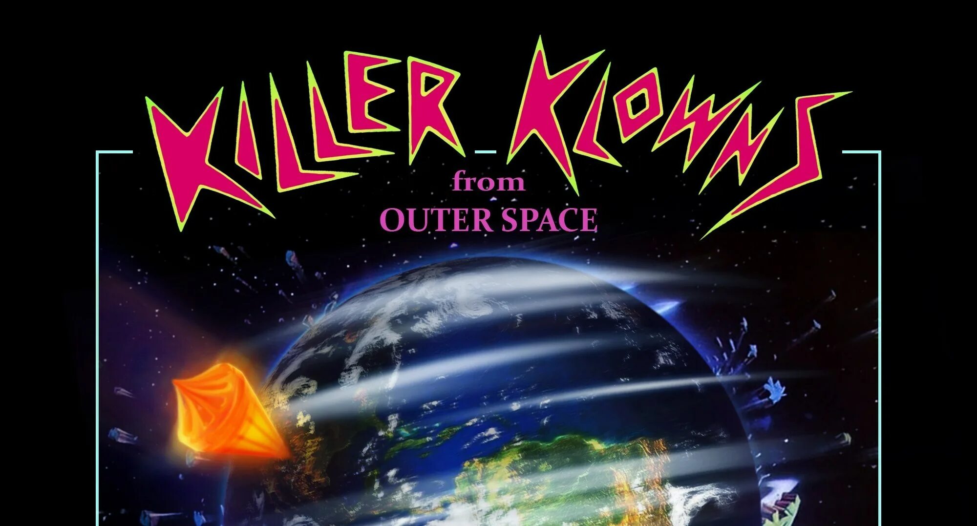 From outer space. Killer klowns from outer space the game. killer klowns from outer space. fire from outer space фильм.