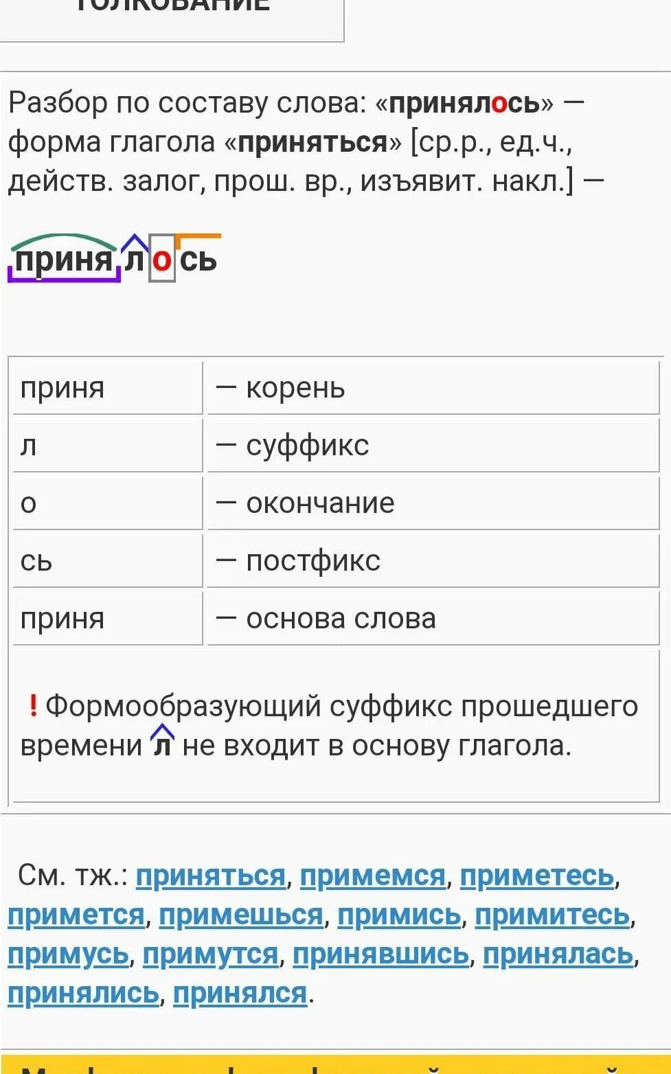 Орфографический разбор слова. Разбор слова: принявшись. Разбор слова принялись. Орфографический анализ слова.