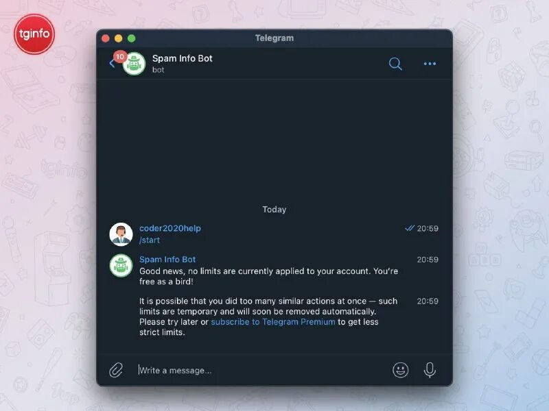 Телеграмм канал скрин. Телеграмм бот. User info telegram. Чат бот телеграмм. User info telegram.