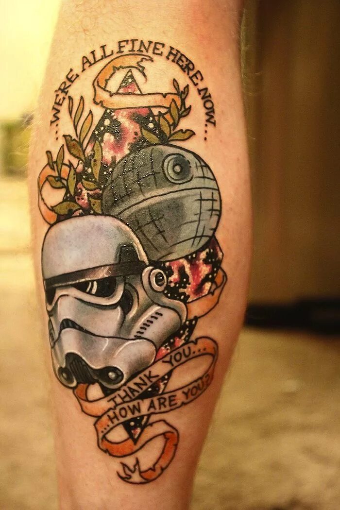 Крутые тату по звездным войнам. Star wars tattoo. Рукав в стиле звездных войн. Татуировки в стиле звездных войн. Татуировка боба фетт.
