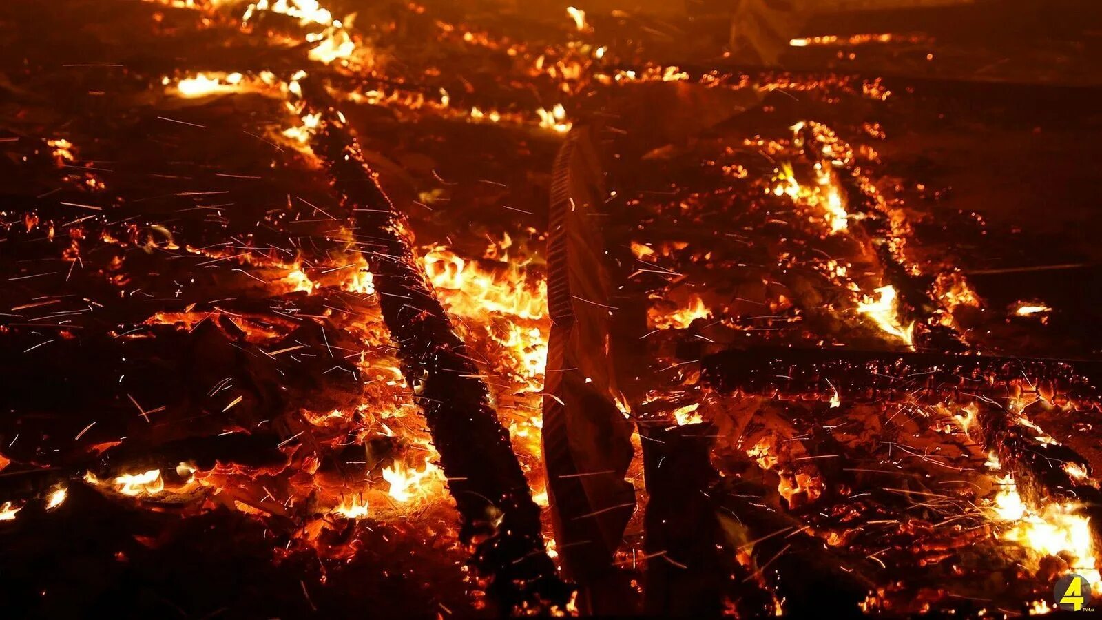 Горящее поле ночью. Земля в огне. поле горит. горящее поле обои.