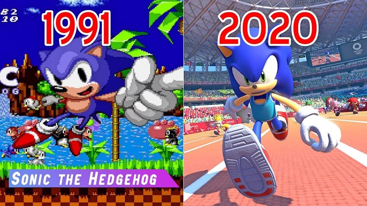 Sonic 1991. Эволюция соника 1991 2025. соник игра 1991. соник эволюция игр. sonic 1991 and 2025.