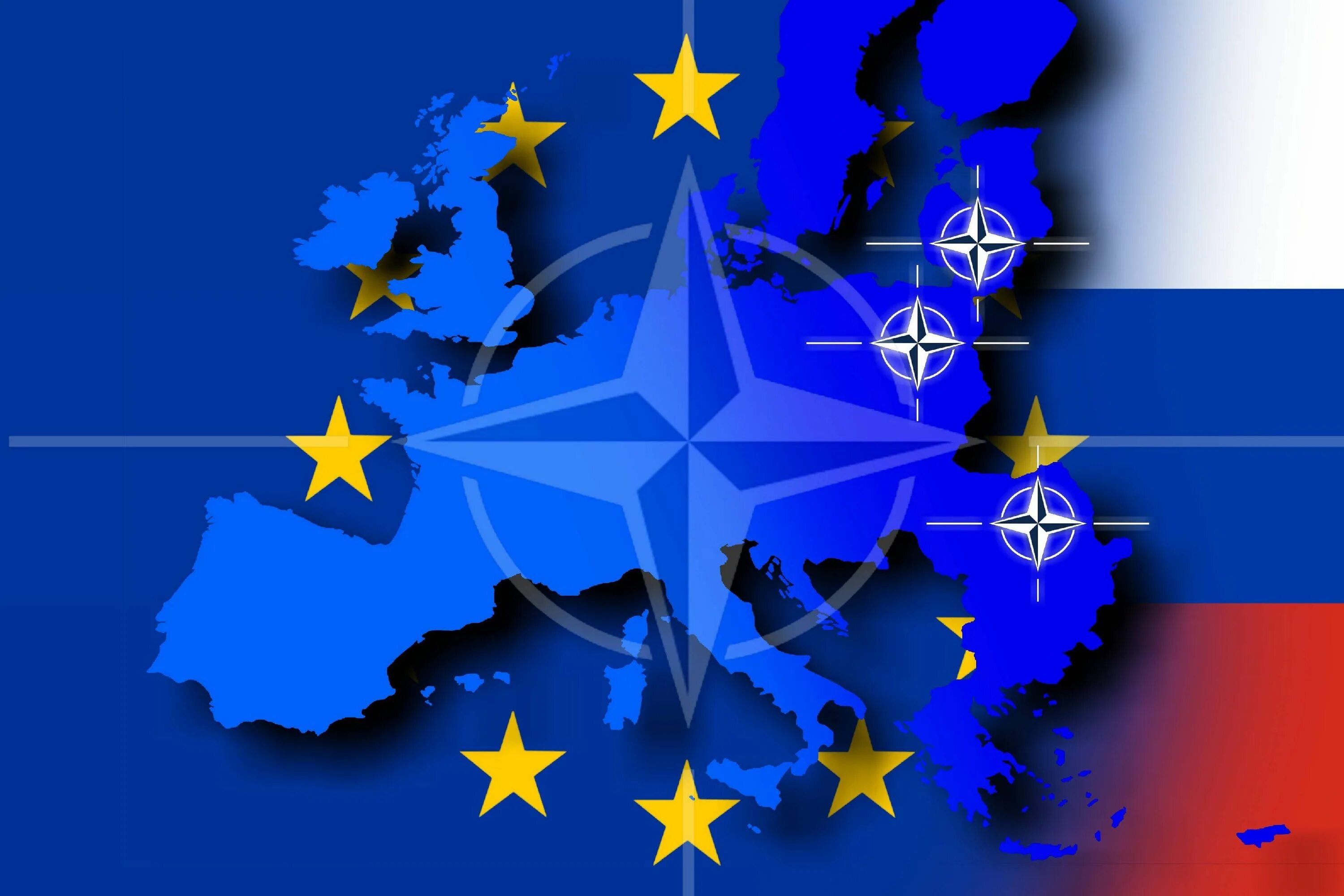 Франция страна нато. Флаг НАТО И Евросоюза. Флаг НАТО И ЕС. США НАТО ЕС. Флаг НАТО И РФ.