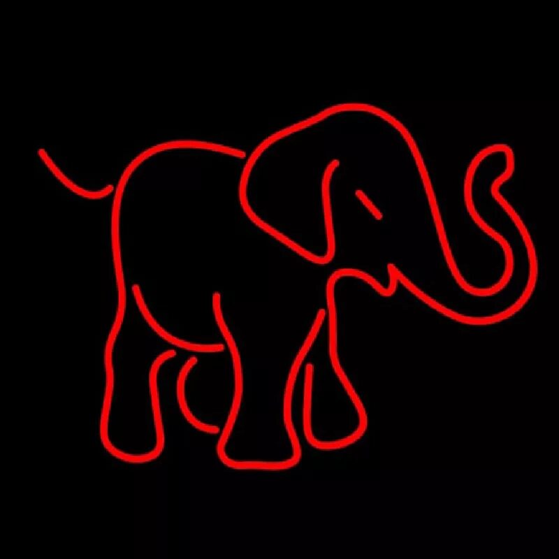 Neon elephant. Красные слоны. Красный слон логотип. Слон неон. Неоновые слоны.