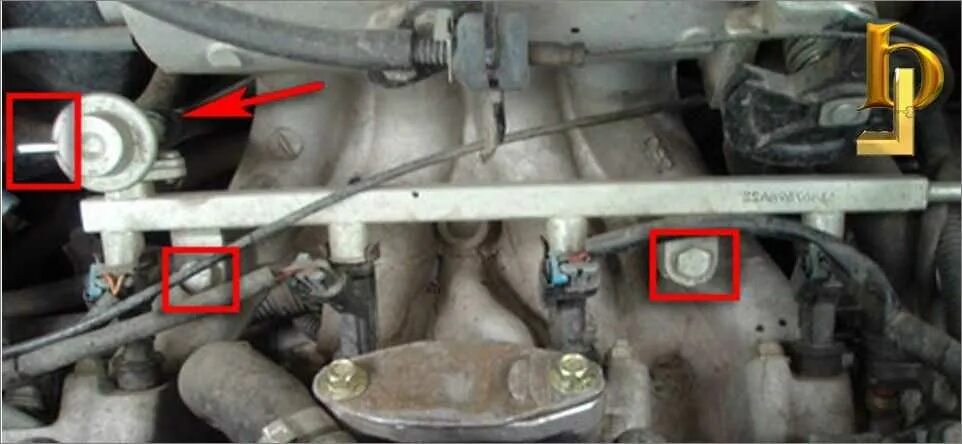 Как снять форсунки на шевроле ланос Removing the fuel rail and injectors (Chevrolet Lanos T150 2002-2009: Power unit