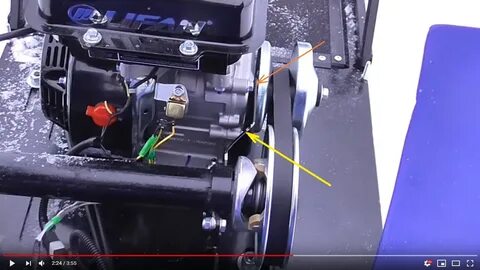 Легкий газ на мотобуксировщике как сделать